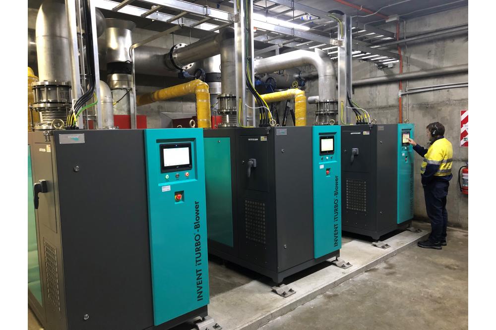 H&ouml;here Bel&uuml;ftungseffizienz in der Kl&auml;ranlage Rotorua, Neuseeland mit iTURBO<sup>&reg;</sup>-Gebl&auml;sen